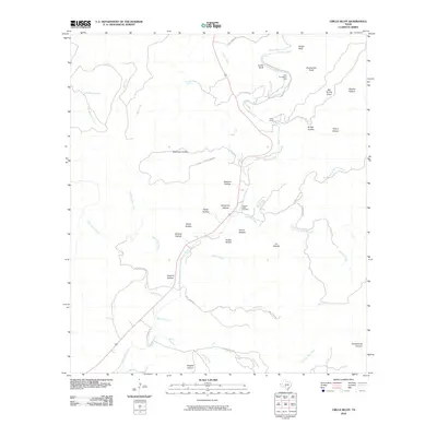 2010 Map of Circle Bluff, 2010 Print