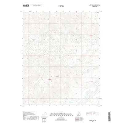 2018 Map of Circle D-6 SW, 2018 Print