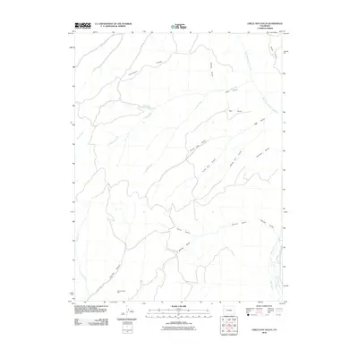 2010 Map of Circle Dot Gulch, 2010 Print