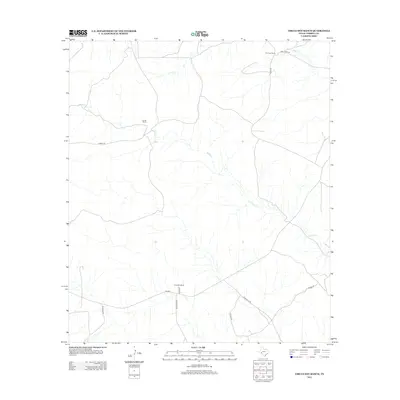 2012 Map of Circle Dot Ranch, 2012 Print