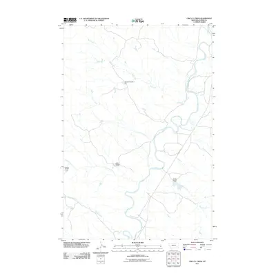 2011 Map of Circle L Creek, 2011 Print