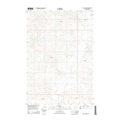 2014 Map of Circle L Creek, 2014 Print