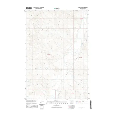 2017 Map of Circle L Creek, 2017 Print