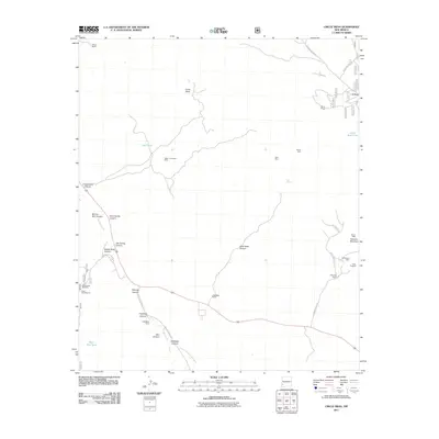2011 Map of Circle Mesa, 2011 Print