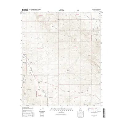 2013 Map of Circle Mesa, 2013 Print