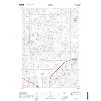 2019 Map of Circle Pines, 2019 Print