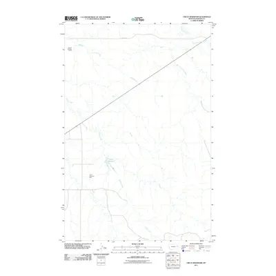 2011 Map of Circle Reservoir, 2011 Print