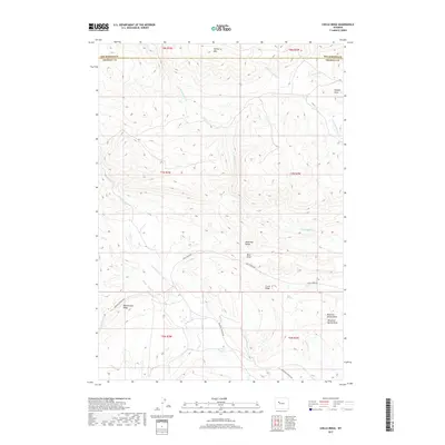 2017 Map of Circle Ridge, 2017 Print