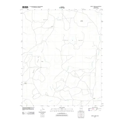 2010 Map of Circle S Mesa, 2010 Print