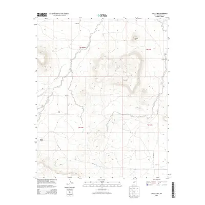 2013 Map of Circle S Mesa, 2013 Print