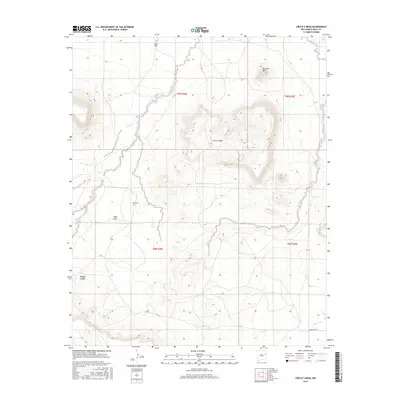 2017 Map of Circle S Mesa, 2017 Print