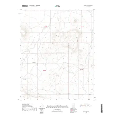 2020 Map of Circle S Mesa, 2020 Print