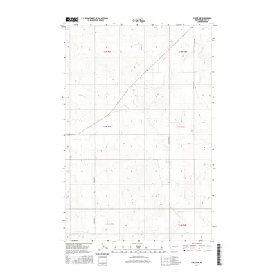 2017 Map of Circle SW, 2017 Print