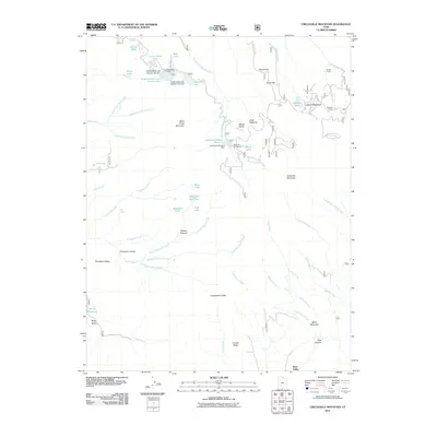 2011 Map of Circleville Mountain, 2011 Print