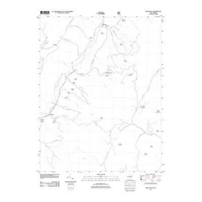 2011 Map of Circleville, 2011 Print
