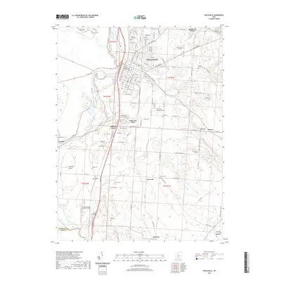 2019 Map of Circleville, 2019 Print
