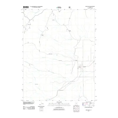2011 Map of Circleville, 2011 Print
