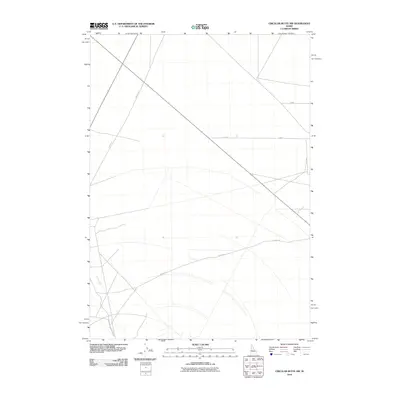 2010 Map of Circular Butte NW, 2010 Print