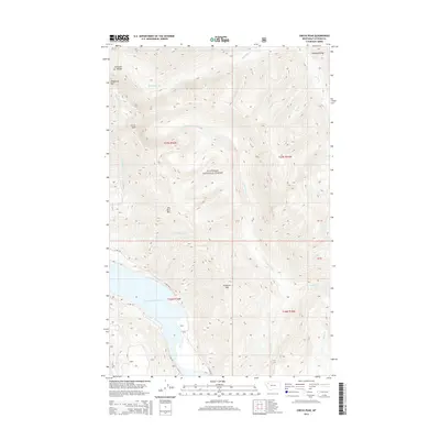 2014 Map of Circus Peak, 2014 Print
