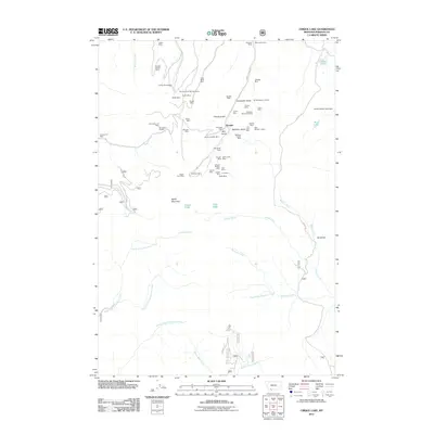 2011 Map of Cirque Lake, 2011 Print