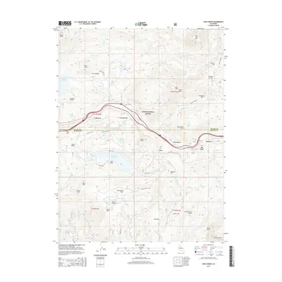 2015 Map of Cisco Grove, 2015 Print