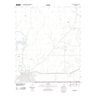 2010 Map of Cisco North, 2010 Print