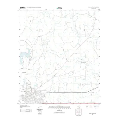 2012 Map of Cisco North, 2012 Print