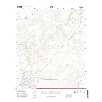 2016 Map of Cisco North, 2016 Print