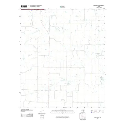 2010 Map of Cisco South, 2010 Print