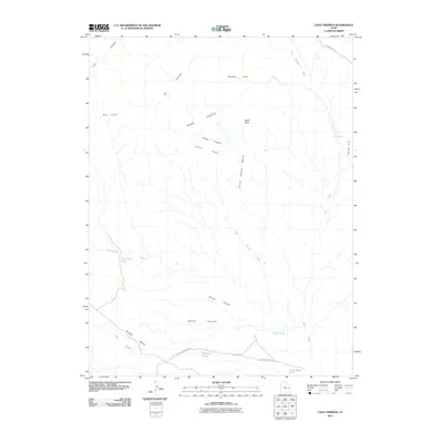 2011 Map of Cisco Springs, 2011 Print