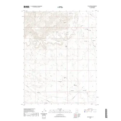 2020 Map of Cisco Springs, 2020 Print