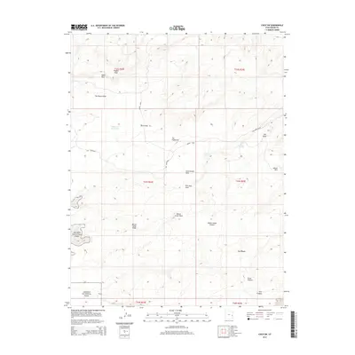 2014 Map of Cisco SW, 2014 Print