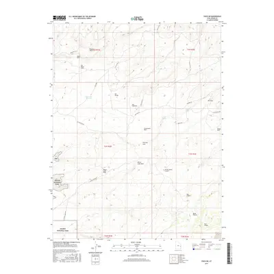 2017 Map of Cisco SW, 2017 Print