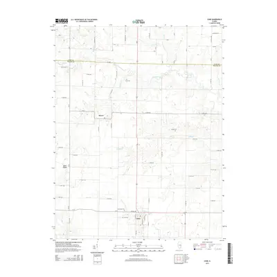 2015 Map of Cisne, 2015 Print
