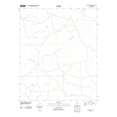 2010 Map of Cistern Draw, 2010 Print