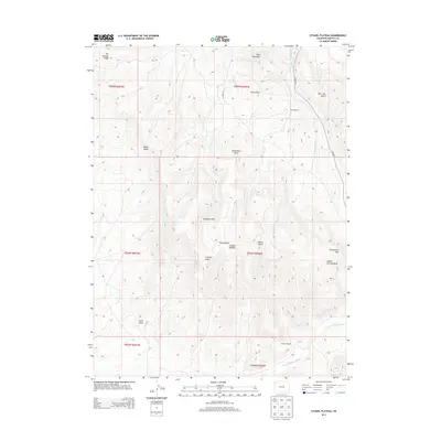 2013 Map of Citadel Plateau, 2013 Print
