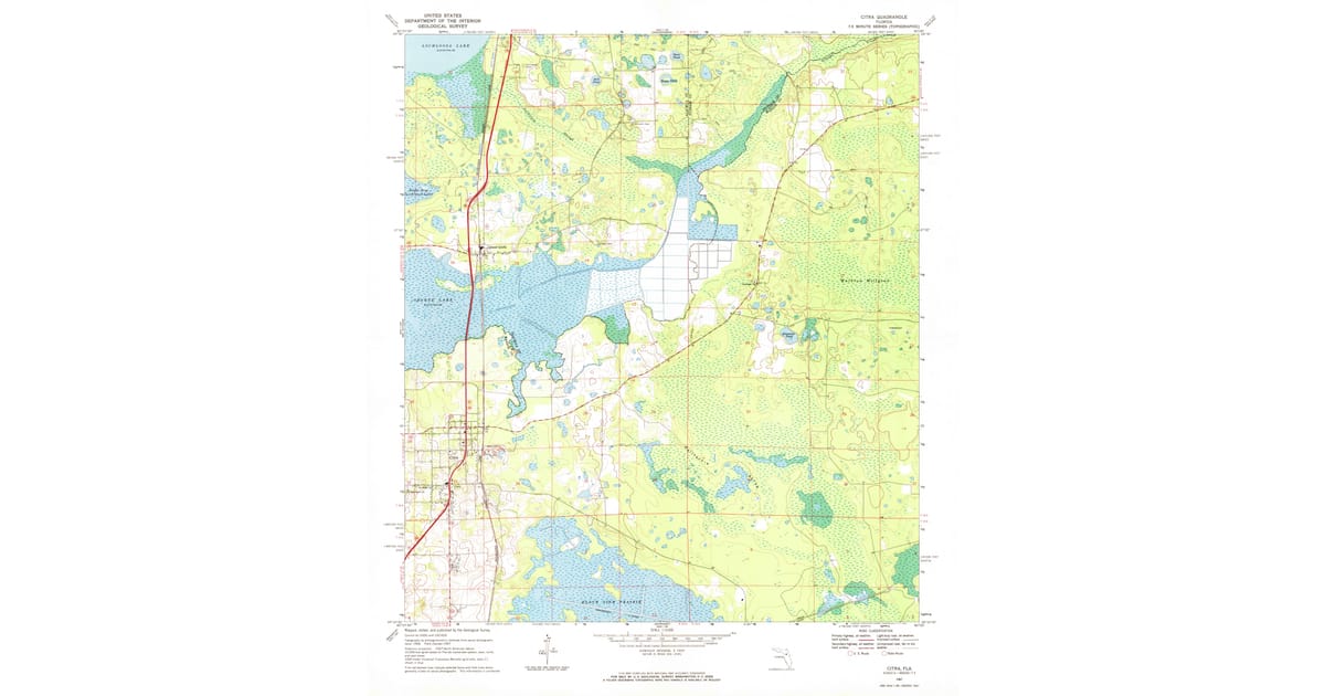 1960s Maps of Citra FL Pastmaps - Citra Marion County Fl Usgs Topo 1967 P1969 Og 1200x630 