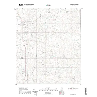 2020 Map of Citronelle East, 2020 Print