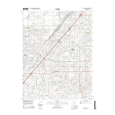 2015 Map of Citrus Heights, 2015 Print