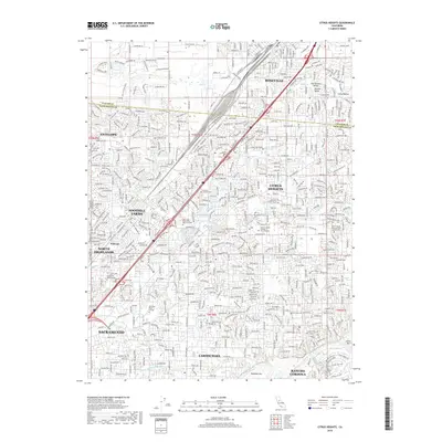 2018 Map of Citrus Heights, 2018 Print
