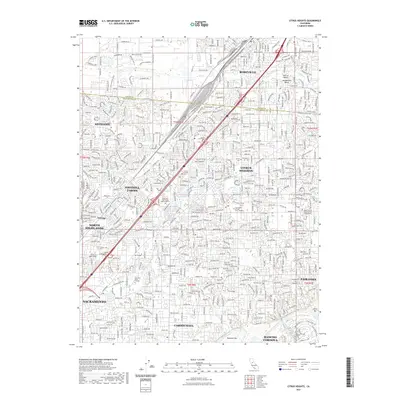 2021 Map of Citrus Heights, 2021 Print