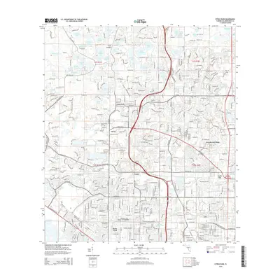 2015 Map of Citrus Park, 2015 Print