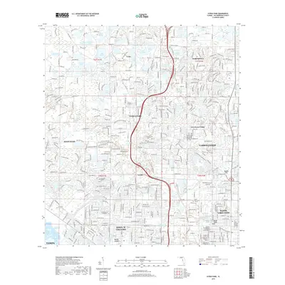 2018 Map of Citrus Park, 2018 Print