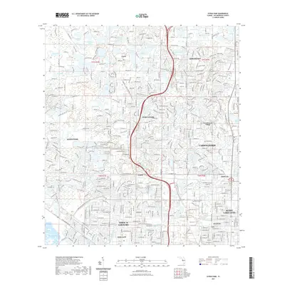 2021 Map of Citrus Park, 2021 Print