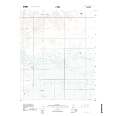 2018 Map of Citrus Valley West, 2018 Print