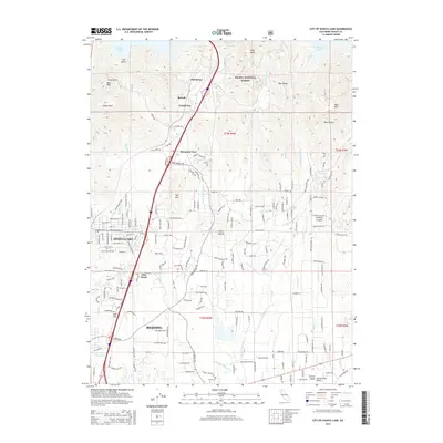 2015 Map of City of Shasta Lake, 2015 Print