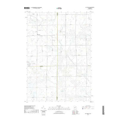 2018 Map of City Point NE, 2018 Print