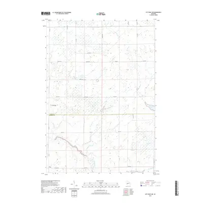 2018 Map of City Point NW, 2018 Print