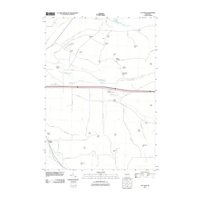 2010 Map of City Rock, 2010 Print