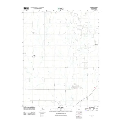 2012 Map of Claflin, 2012 Print